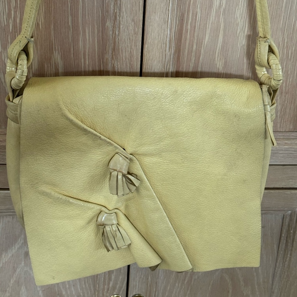 Vintage “Leather Force” Shoulder Bag